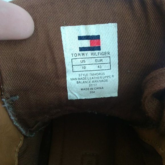 Tommy Hilfiger Men's Boots padded ankles sz 10 - Picture 6 of 6